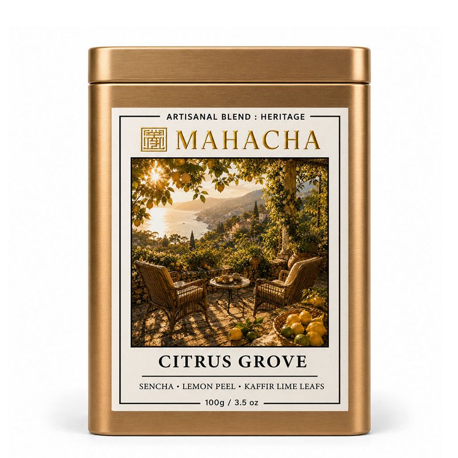 Citrus Grove — 100 g MAHACHA tin